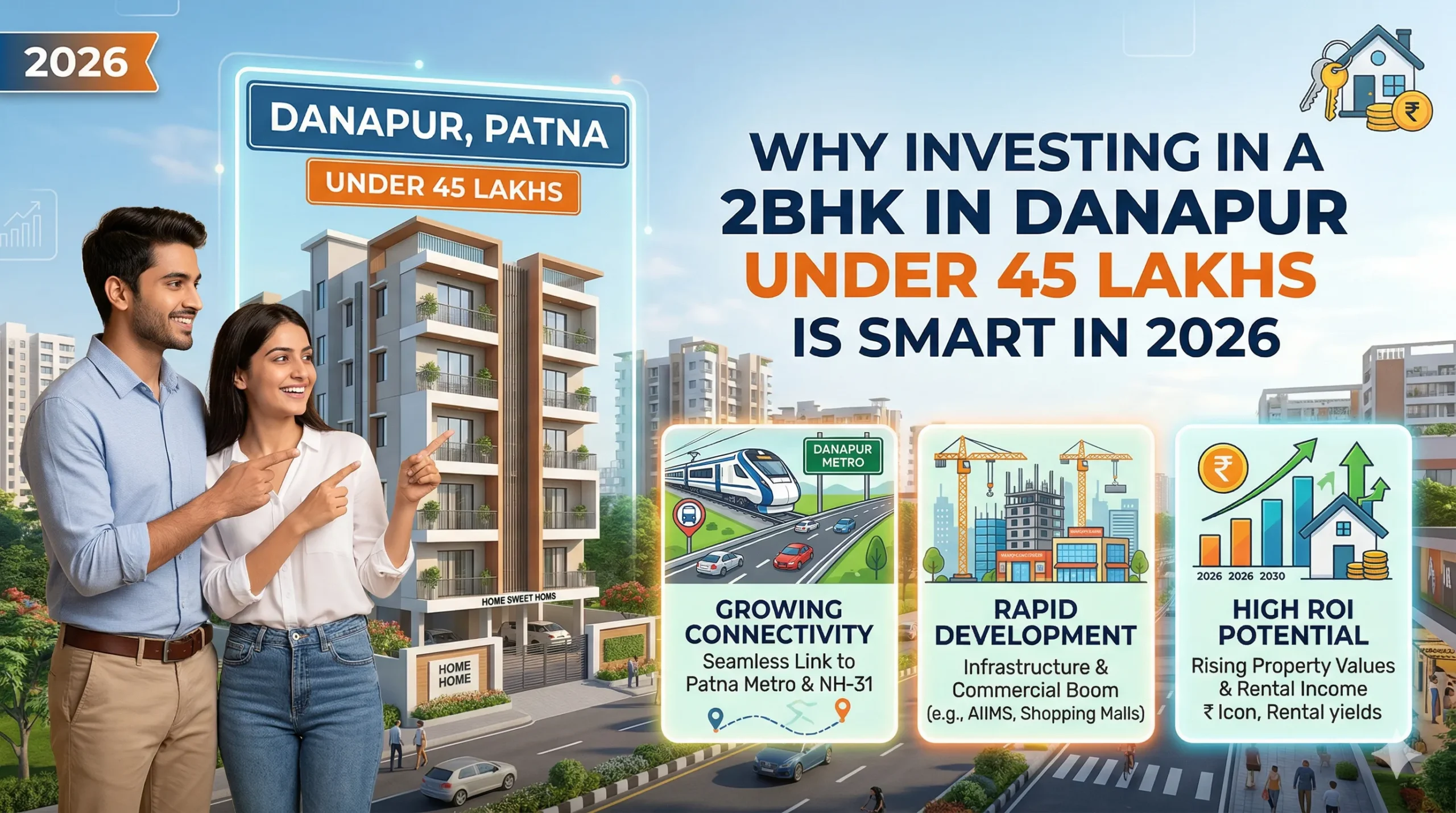 Why Investing in a 2BHK in Danapur Under 45 Lakhs Why Investing in a 2BHK in Danapur Under 45 Lakhs